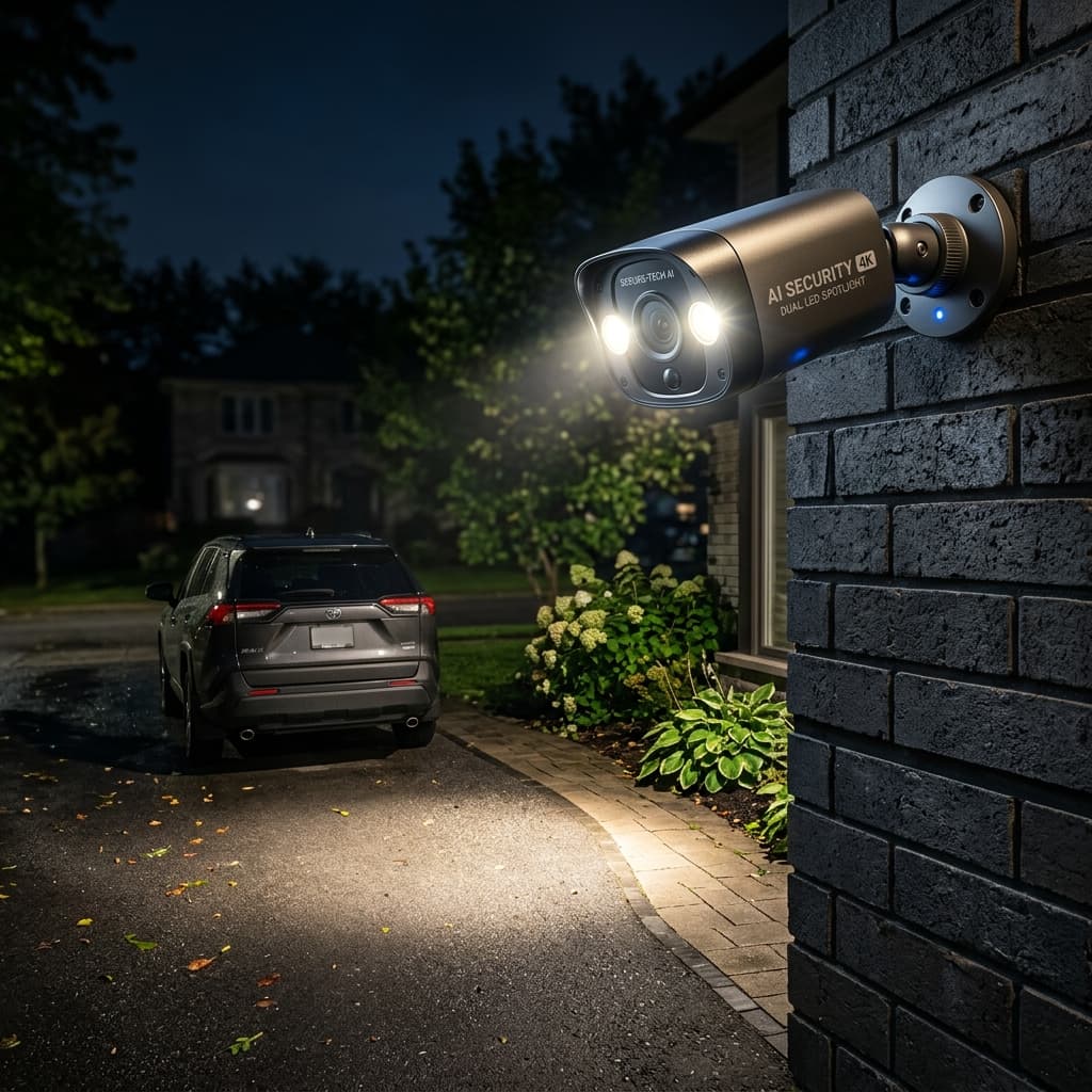 Technologie Smart Dual Light CCTV